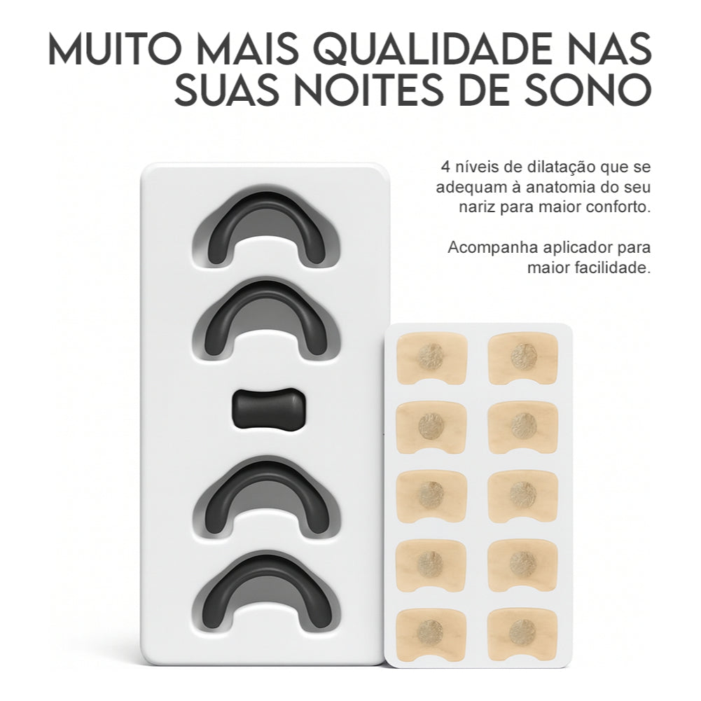 Kit Com 15 Pares Dilatadores Nasais Magnético Fitas Nasais Inicial Para Dormir Melhorar a Respiração